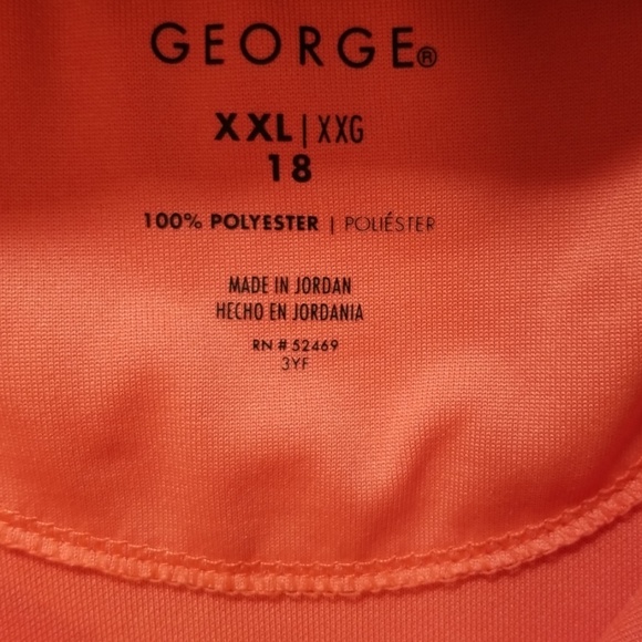 3/9 bundle and save !New never warn orange polo - Picture 2 of 2